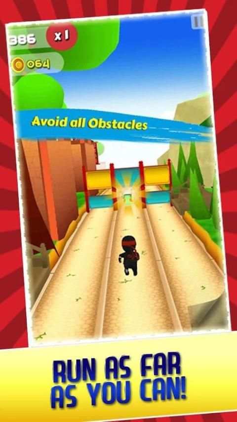 Subway Ninja Endless Runner 2 تصوير الشاشة