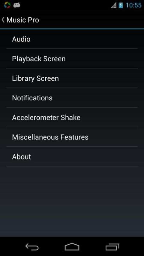 Music Player Pro Audio Player screenshot 1