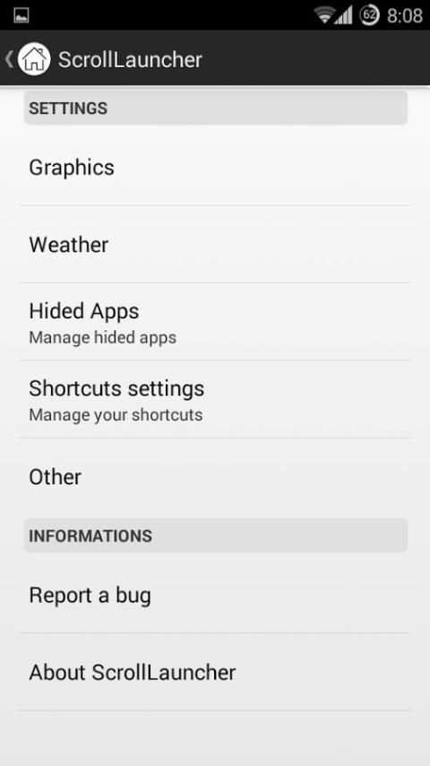 Scroll Launcher (open beta) скриншот 3