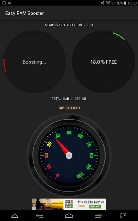 Easy RAM Booster 2016 2 تصوير الشاشة