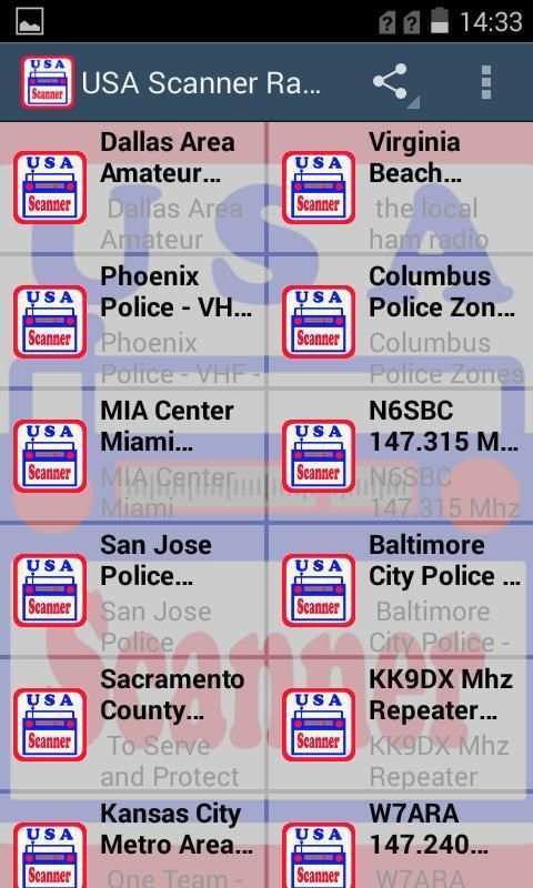 USA Scanner Radio скриншот 4
