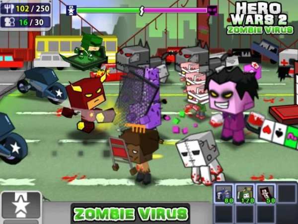 Hero Wars 2: Zombie Virus screenshot 10