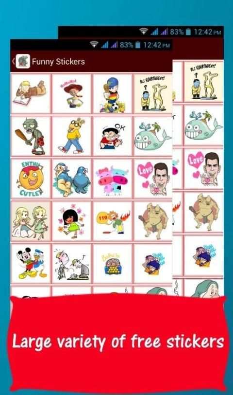 Funny Stickers screenshot 2