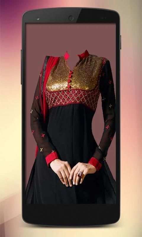 Woman Salwar Kamez Photo Maker screenshot 1