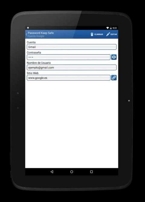 Password Keep Safe screenshot 18