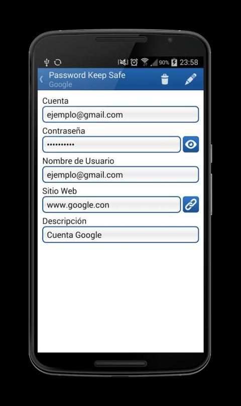 Password Keep Safe screenshot 5