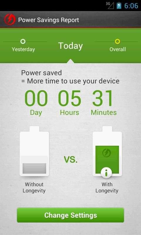 Longevity - Battery Saver स्क्रीनशॉट 7