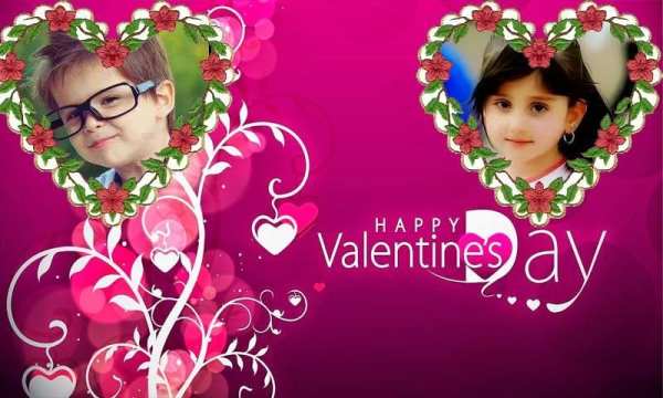 Valentine hari Foto bingkai screenshot 4