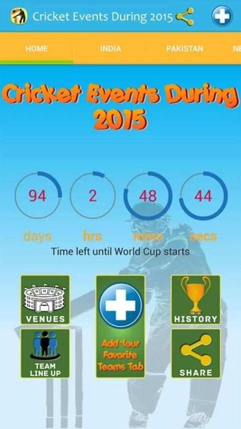 Cricket Events During 2015 screenshot 9