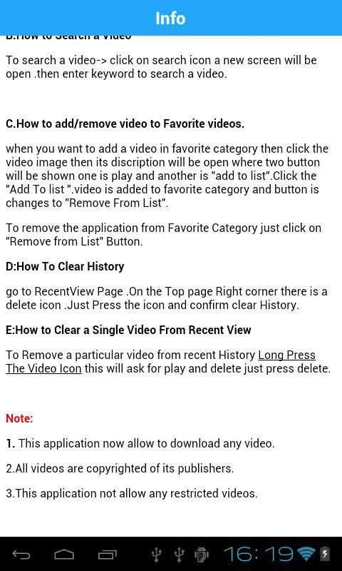 Video Tube-Player For Youtube screenshot 9