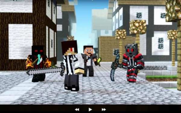 Hacker minecraft parody screenshot 1
