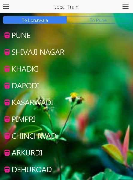Pune Local and Lonawala Local screenshot 4