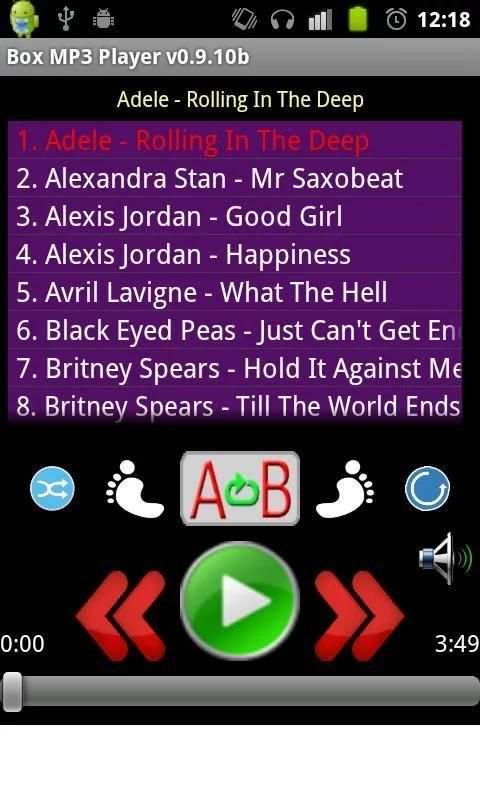 Box MP3 Folder Music Player screenshot 6