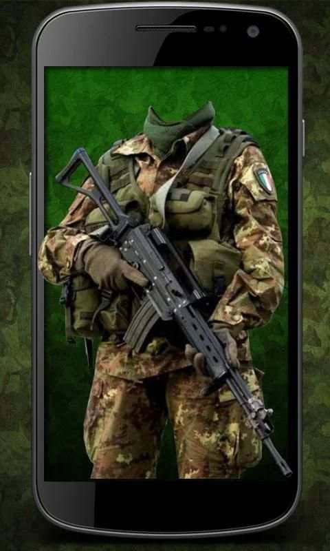 Woman Army Suit Photo Maker स्क्रीनशॉट 3