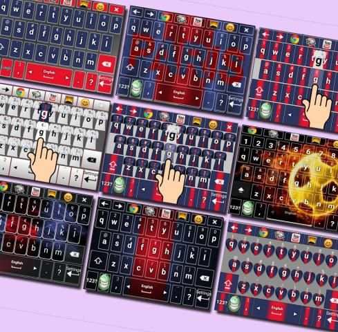 Paris (PSG) Keyboard IconMe screenshot 7
