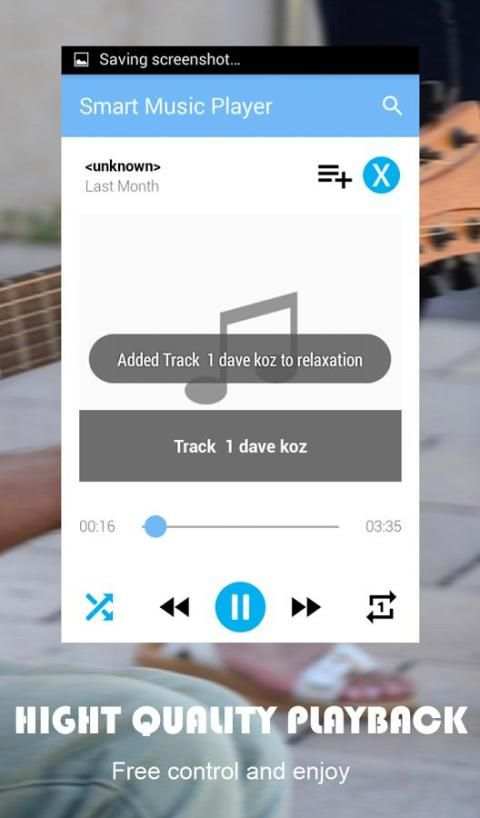 Pemutar musik screenshot 3