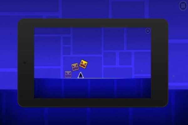 Angry Geometry Jump Rush скриншот 2