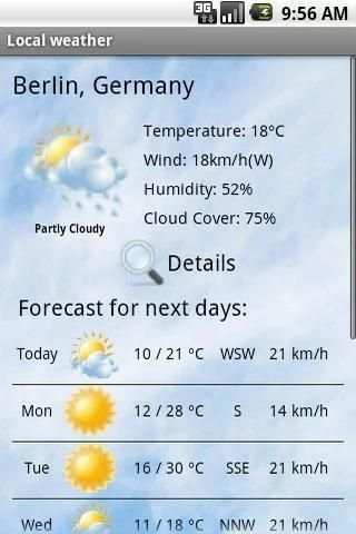Local weather скриншот 2