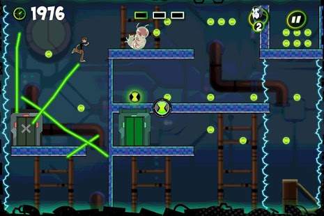Ben 10 Cavern Run Lite 3 تصوير الشاشة