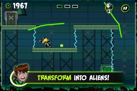 Ben 10 Cavern Run Lite 7 تصوير الشاشة