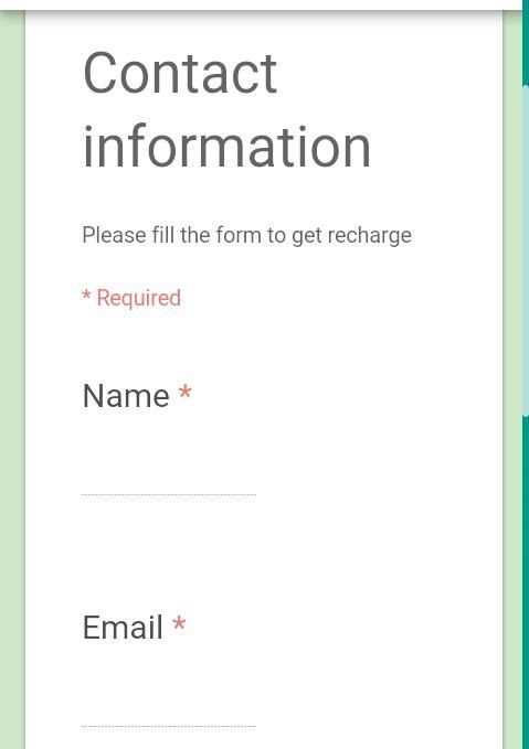 Recharge Unlimited स्क्रीनशॉट 1