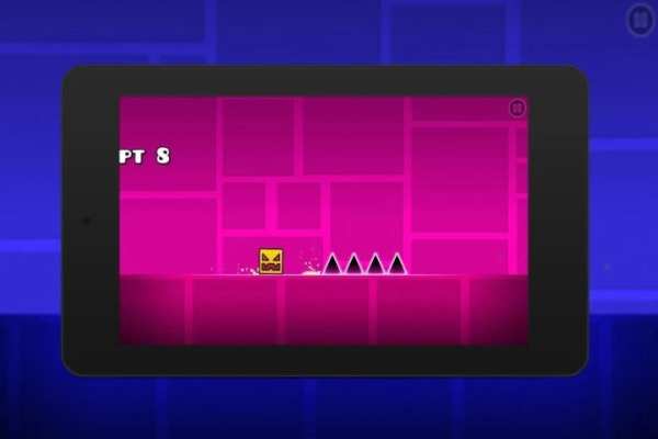 Angry Geometry Jump Rush скриншот 1