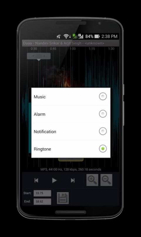 Mp3Cutter screenshot 1