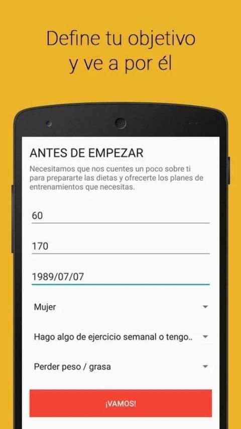 Yuubody - Dieta y Ejercicio screenshot 3