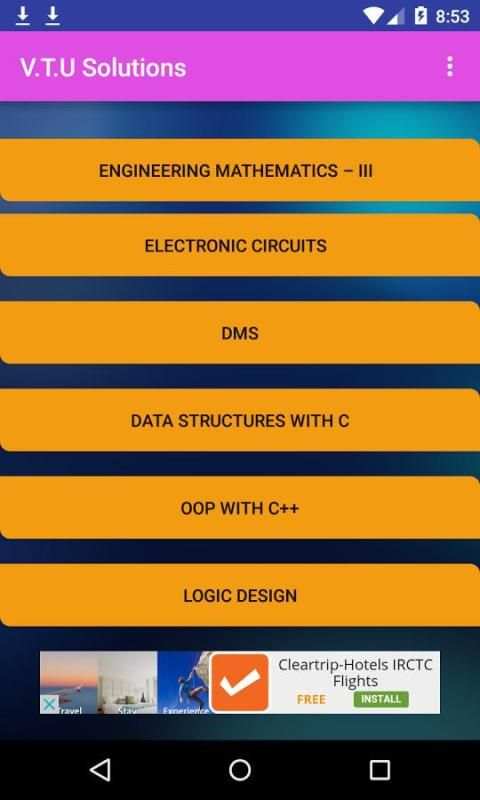 V.T.U Notes - All Sem notes 1 تصوير الشاشة