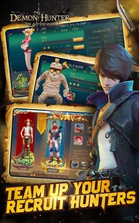 Demon Hunter:The Adventurers 4 تصوير الشاشة