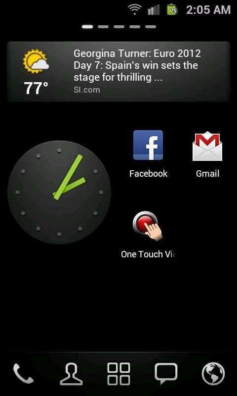 One Touch Video Recorder स्क्रीनशॉट 2