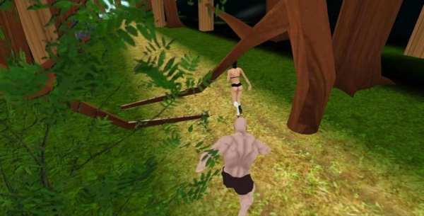 XXX Run Girl in Hunters Jungle screenshot 3