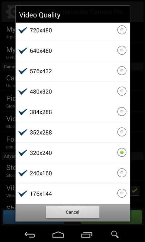 Night Video Recorder Camera скриншот 3