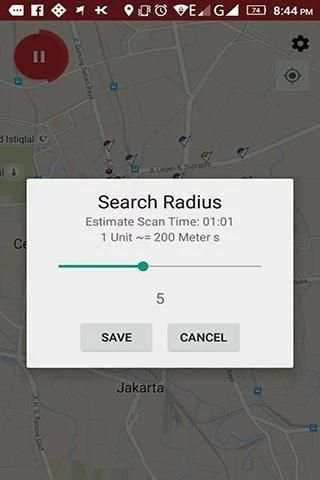 PokeMap : Lacak Pokemon GO screenshot 2