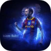 Andres Iniesta Live Wallpaper