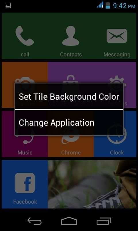 X Launcher Metro Theme HD screenshot 2