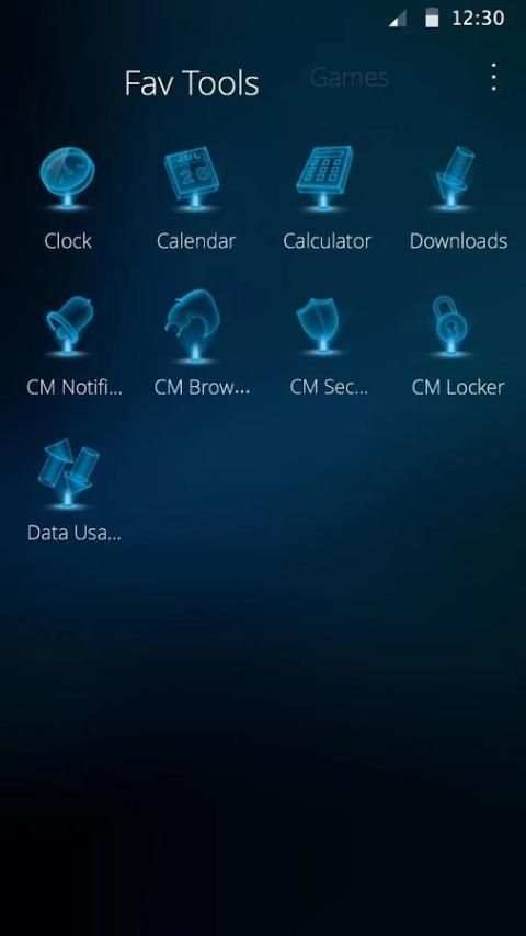teknologi tema screenshot 1