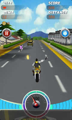 Crazy Moto 3D 3 تصوير الشاشة