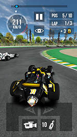 Thumb Formula Racing 1 تصوير الشاشة