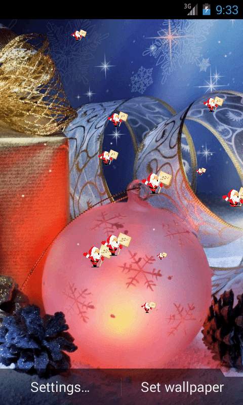 Christmas Live Wallpaper screenshot 3