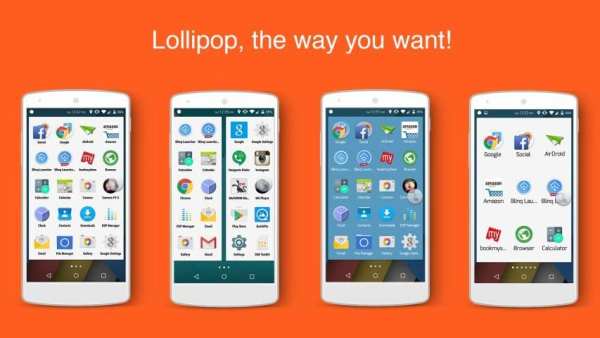 Blinq Lollipop Launcher скриншот 12
