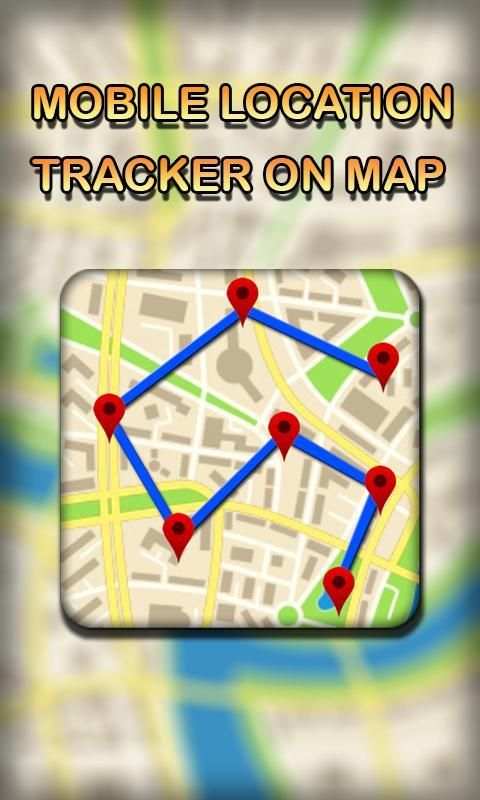 Mobile Location Tracker on Map स्क्रीनशॉट 1