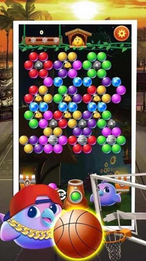 Cute Bird Bubble Shooter screenshot 4