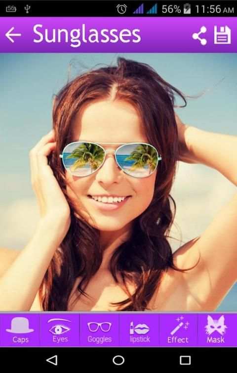Beautiful Makeup Editor 3 تصوير الشاشة