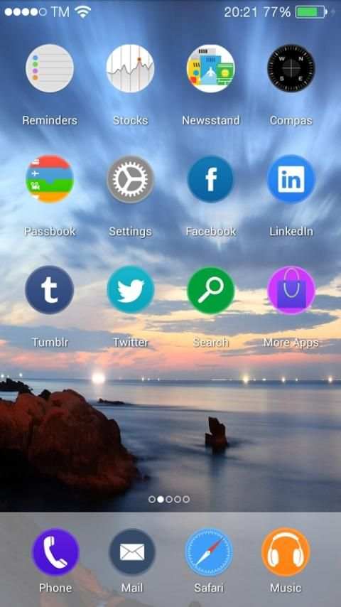 Circle 8 Launcher screenshot 3