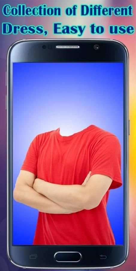 Man T-shirt Photo Suit Editor screenshot 2