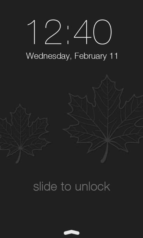 OS8 Lock Screen screenshot 1