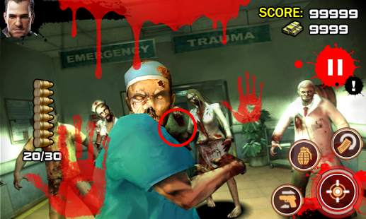 Blood sniper：Shooter Zombie 2 تصوير الشاشة