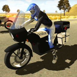 Police Motorcycle City иконка