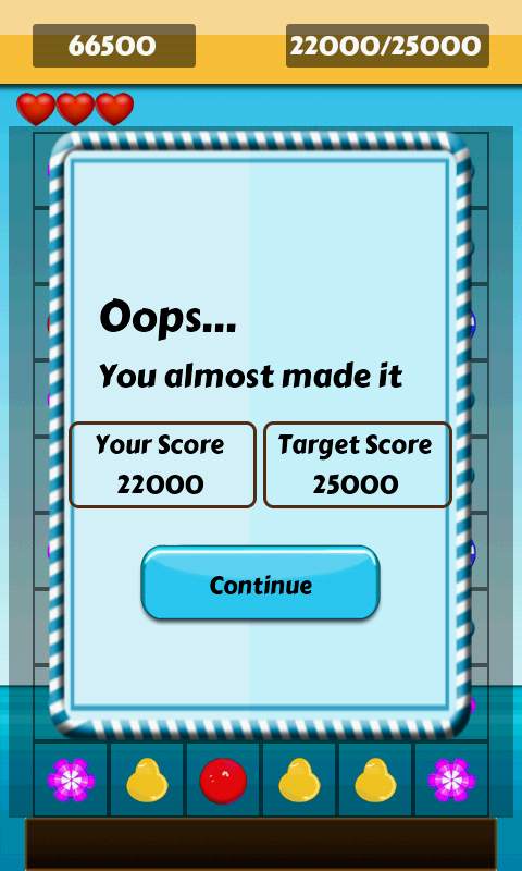 candy blast 3 تصوير الشاشة